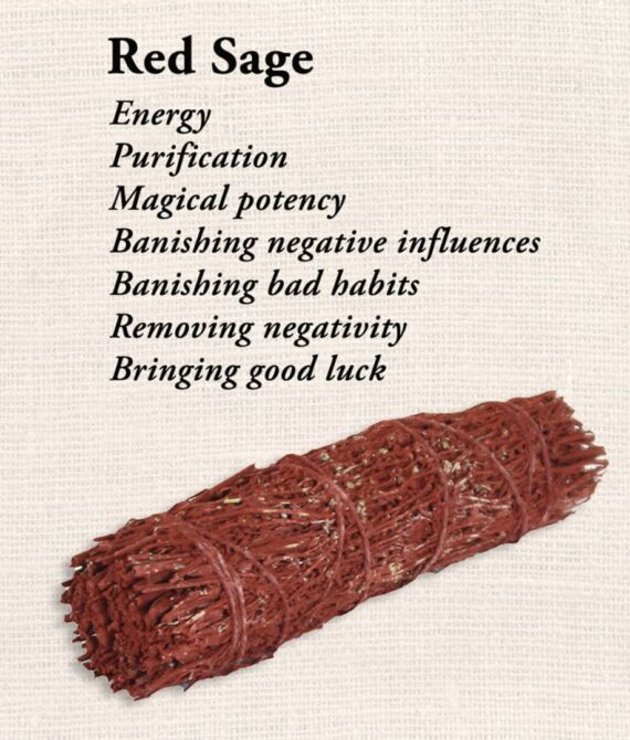 Red Sage – Burn to Cleanse, Heal, and Renew