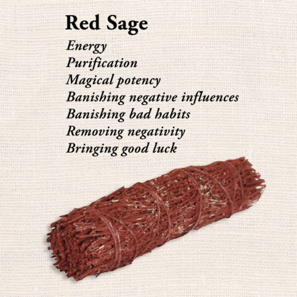 Red Sage – Burn to Cleanse, Heal, and Renew