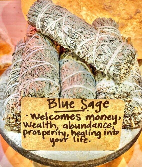 Blue Sage – Attract Wealth, Luck & Positive Energy