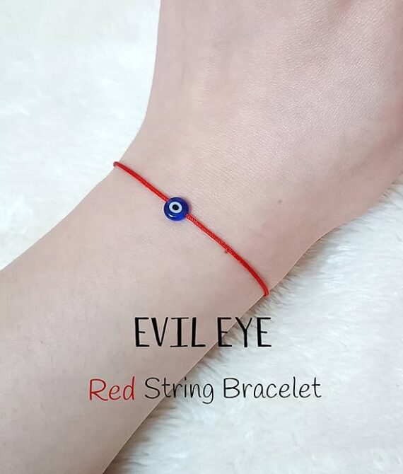 Evil Eye Red Thread Bracelet – Protection, Luck & Divine Energy