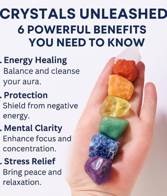7 Chakra Crystal Set – Balance, Protect & Transform Your Energy